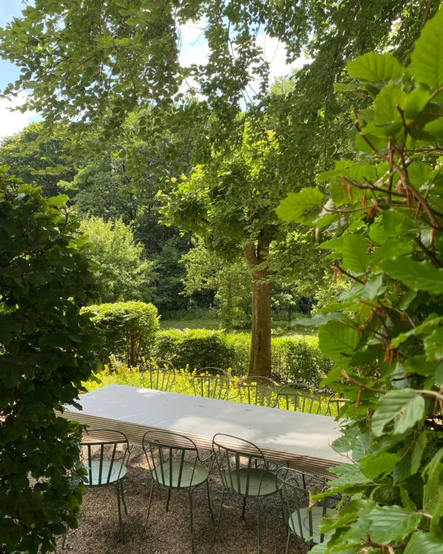 Der beste Platz für laue Sommerabende!🌳 

#dashilla #waldbaden #retreatorte #retreatsindeutschland